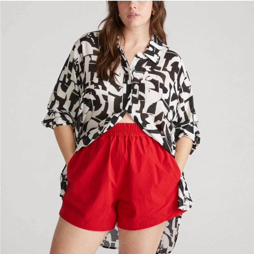 Universal‎ Standard Sunny Nylon Pull-on Shorts
